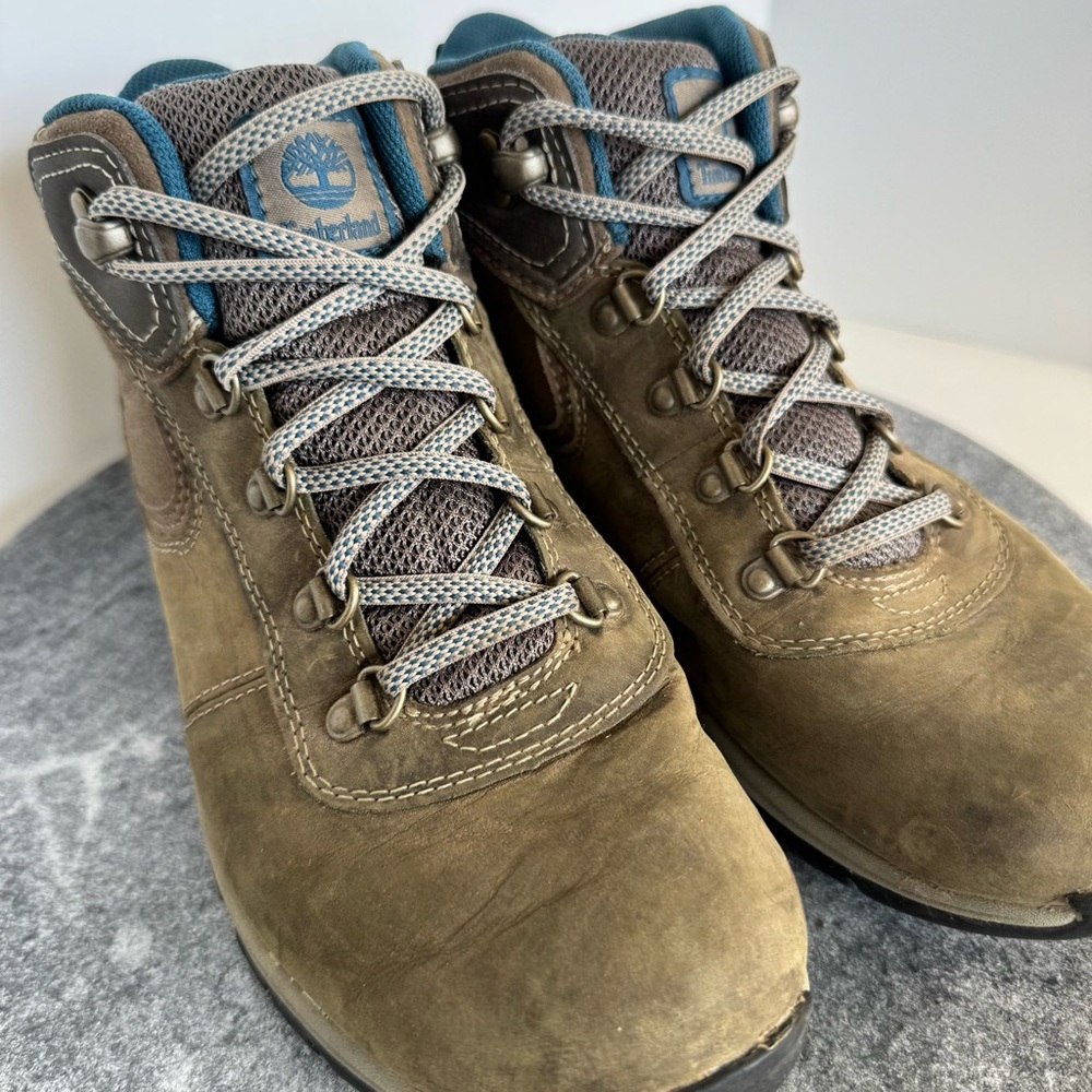 Timberland Mt. Maddsen Leather Hiking Boots Shoes 8 - Picture 7 of 12